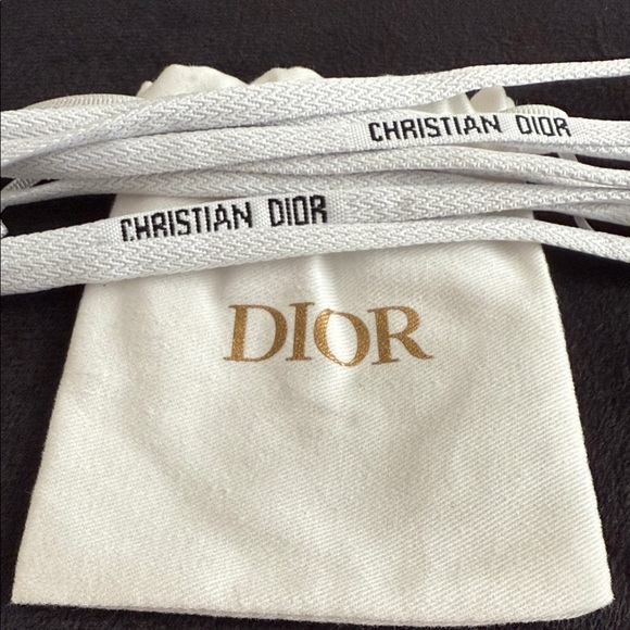 Authentic Christian Dior Shoe Laces - Picture 1 of 5